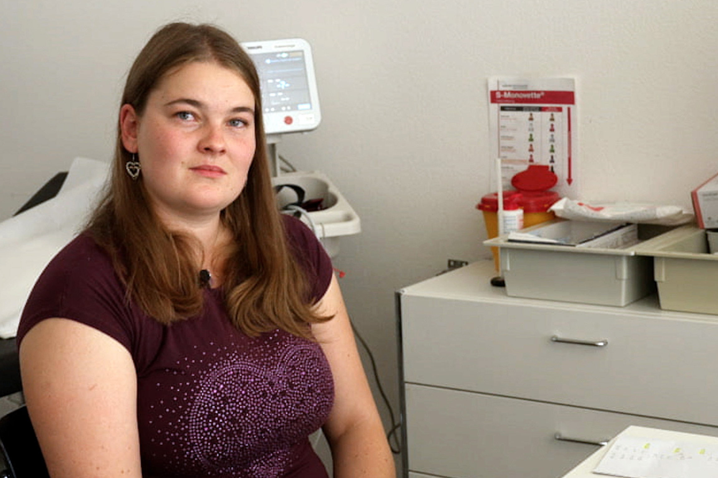 rec.«Diabetes-Burnout» – Wenn die Zuckerkrankheit dein Leben bestimmtSara im SpitalCopyright: SRF