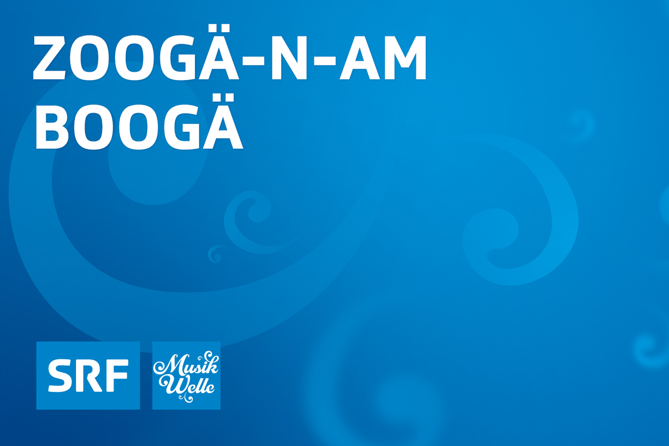 Zoogä-n-am Boogä Radio SRF Musikwelle Logo