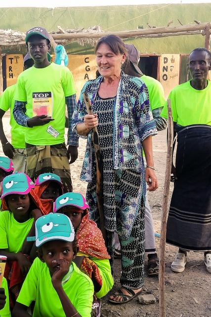 Reporter Eine Lebenskünstlerin in Afrika - Risikoleben in Djibouti Cornelia Frey baute in Äthiopien ein Kinderheim auf