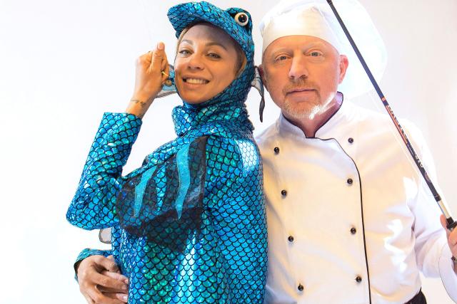 40 Jahre Verstehen Sie Spass? Die grosse Geburtstagsshow Heisser Hecht und sein Becker: Lilly und Boris bei einem angeblichen Werbeshooting für Tiefkühlfisch.