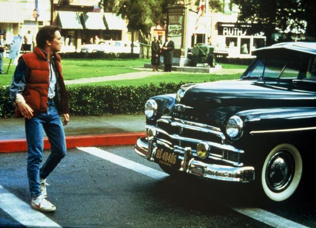 Zurück in die Zukunft Spaziergang in der Vergangenheit: Michael J. Fox als Marty McFly