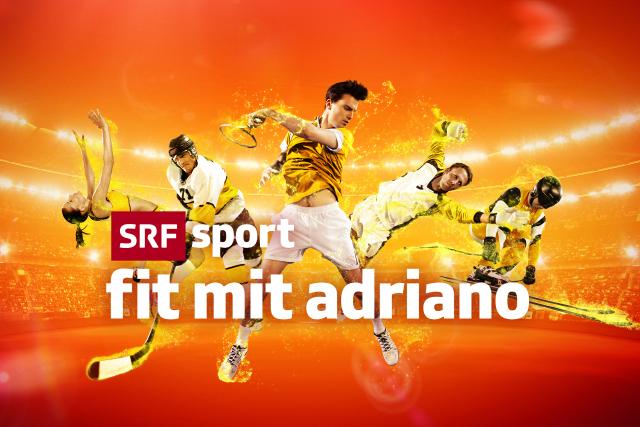 Fit mit Adriano SRF sport Keyvisual 2020