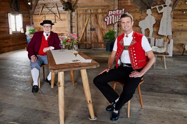 Potzmusig Jodel-Weekend Sämi Studer und Nicolas Senn im Chalet in Beromünster 