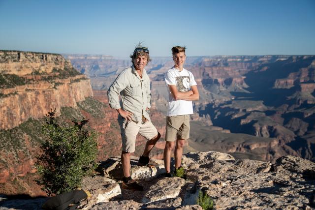 SRF DOK-Serie: Ferien wie früher André Lüthi und Levin beim Grand Canyon Folge 1-4