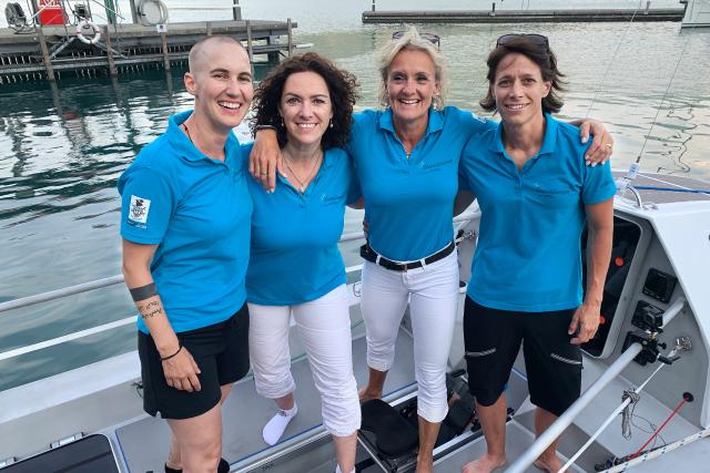 Jetzt oder nie Die SwissOceanDancers: Carla, Astrid, Tatiana und Sandra