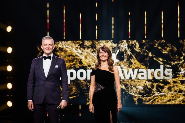 Sports Awards 2019 Rainer Maria Salzgeber und Sandra Studer moderieren die Sendung.