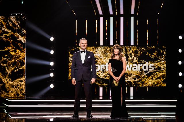 Sports Awards 2019 Rainer Maria Salzgeber und Sandra Studer moderieren die Sendung.