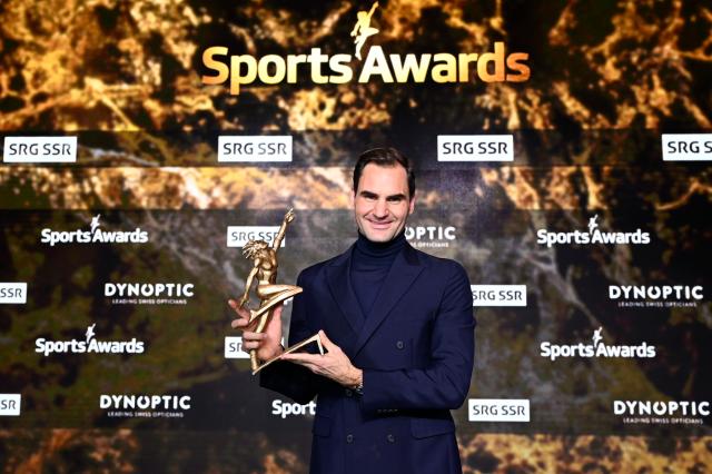 Sports Awards – Die Besten aus 70 JahrenSieger Roger FedererCopyright: SRF/Valeriano Di Domenico