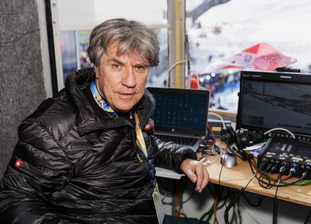 Ski WM St. Moritz 2017 Radio-Kommentator Bernie Schär
