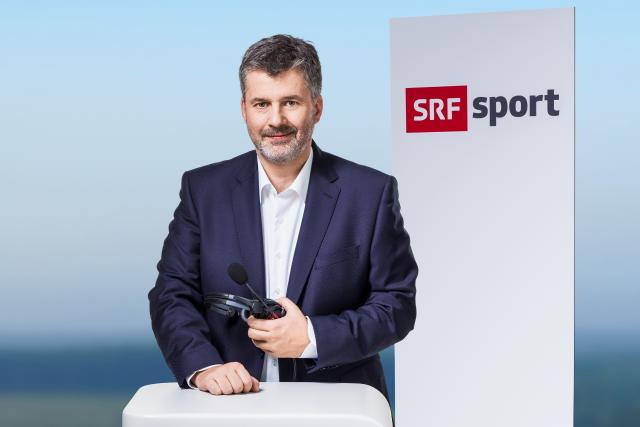 Beat SprecherKommentator SRF Sport2018Copyright: SRF/Oscar Alessio