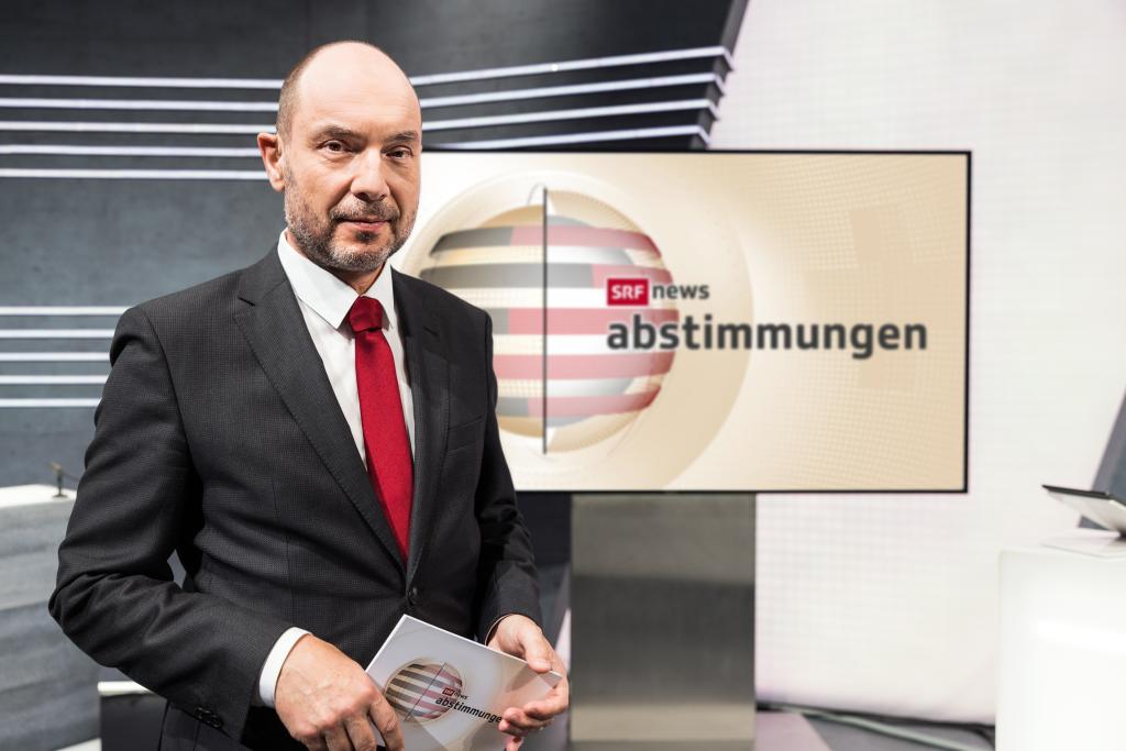 «Abstimmungsstudio»: SRF berichtet live über die Ergebnisse ...