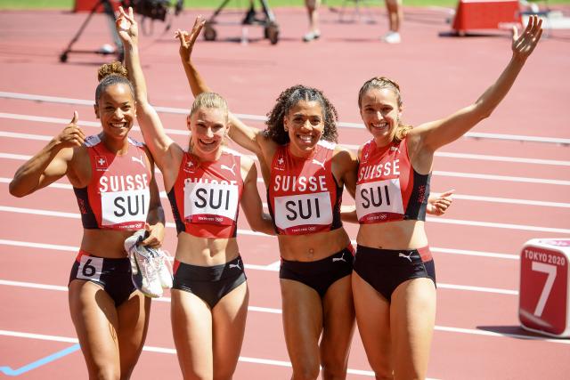 Sports Awards 2021 Nominiert in der Kategorie «Team»: Leichtathletik-Staffel Frauen (4x 100 Meter); Olympia-Vierte und Schweizer Rekord