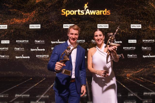 Sports Awards 2021 Marco Odermatt und Belinda Bencic, Sportler und Sportlerin des Jahres
