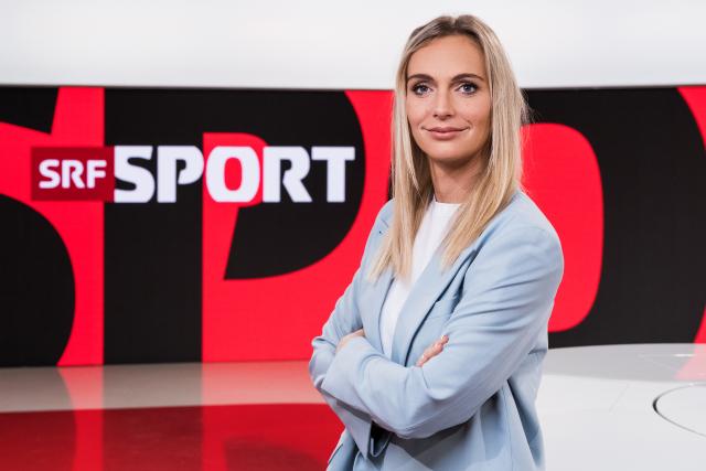Annette Fetscherin Moderatorin SRF Sport 2022