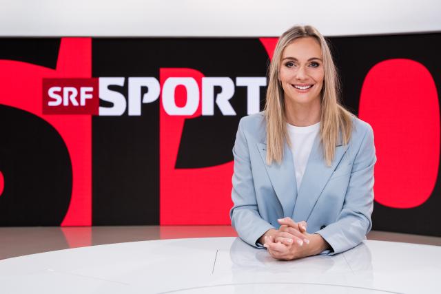 Annette Fetscherin Moderatorin SRF Sport 2022