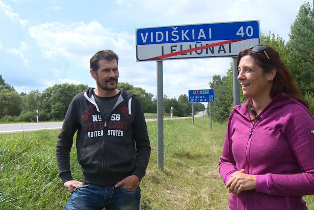 Reporter Auswanderung mit Hindernissen. Karin (r.) und Stefan Bolliger wandern nach Litauen aus.