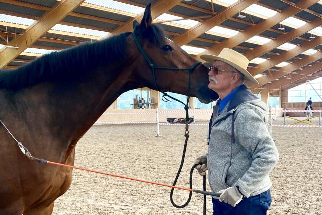 SRF bi de Lüt – Echte Tierhelden Voltigierpferd Bico mit Pferdeflüsterer Berni Zambail 2022