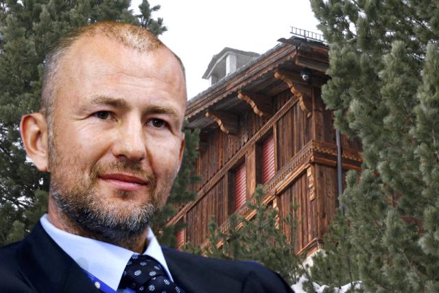 Reporter Russisches Geld in der Schweiz Oligarch Andrey Melnichenko und sein inzwischen «eingefrorener» Wohnsitz in St. Moritz.