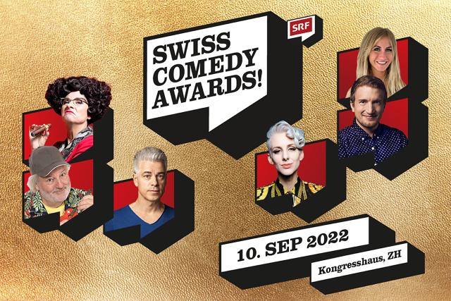 Swiss Comedy AwardsKeyvisual2022Copyright: SRF