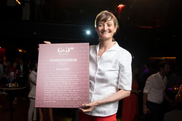 G&G-AwardsVordenkerin des Jahres: Helen Keller 2022Copyright: SRF/Valeriano Di Domenico