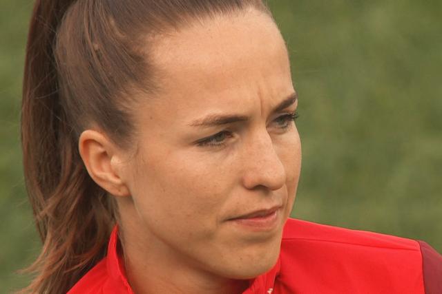 Mit einem guten Gefühl Die Schweizer Fussballerinnen kurz vor der EM-Endrunde in England Torhüterin Lia Wälti