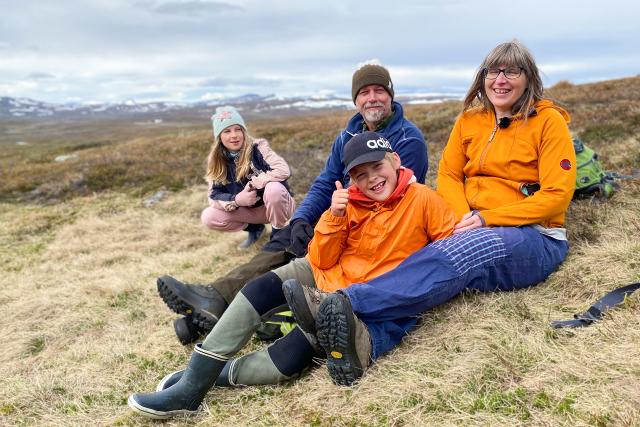 Auf und davon Im hohen Norden Einmal pro Jahr geht Sabine Zimmermann mit ihrer Familie auf eine mehrtägige Wanderung im schwedischen Hochfjell