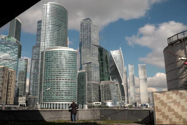 Russengeld und die Schweiz SRF/3sat-Doku Skyline Moskau International Business Center Copyright: SRF/3sat