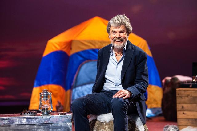 Klein gegen Gross Reinhold Messner 2023 Copyright: SRF/ARD/Thorsten Jander