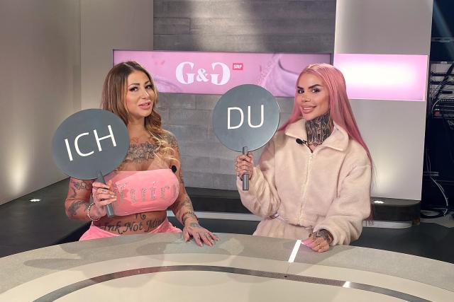G&G Weekend – Faszination Reality-TV Im Harmonie-Quiz «Ich oder Du» duellieren sich Bellydah und Mia Madisson, die bereits an etlichen Reality-Sendungen teilgenommen haben.