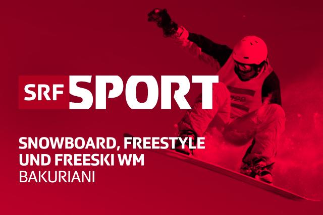 Freestyle, Freeski & Snowboard – WMSnowboard, Freestyle und Freeski WM 2023BakurianiKeyvisualCopyright: SRF