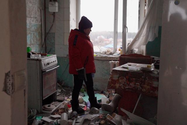 ReporterEin Haus zerstört im Krieg – Von Überlebenden eines BombenangriffsDer Verlust ihres Zuhauses wiegt für Irina Kowalenko schwer. Sie hat beim Angriff der russischen Armee fast ihren gesamten Besitz verloren. Copyright: SRF