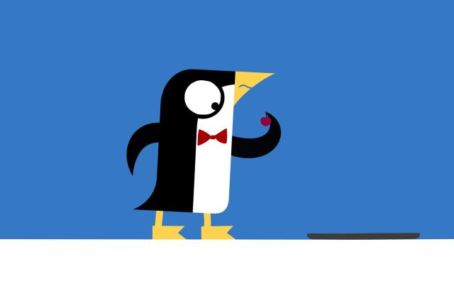GuetnachtgschichtliAnimanimals − De PinguinStaffel 1 Folge 11Der Pinguin will als Kellner auf einer Party alles perfekt machen.2023Copyright: SRF/Meta Media Entertainment
