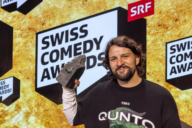 Swiss Comedy Awards! 2023Gewinner Kategorie «SRF 3 Best Talent Comedy»  Jozo Brica Copyright: SRF/Gian Vaitl