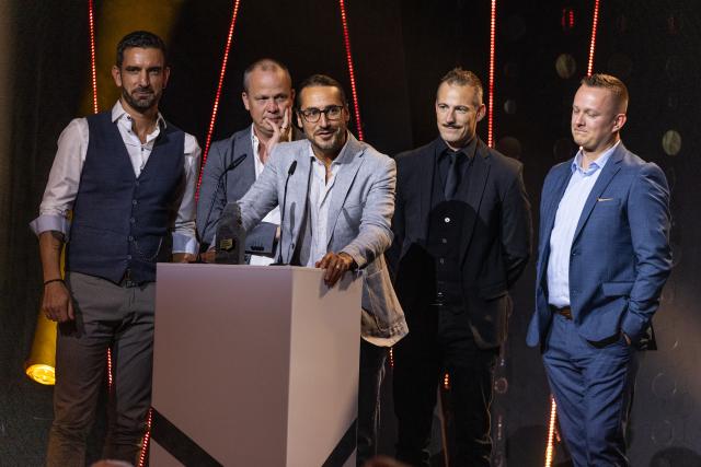Swiss Comedy Awards! 2023BlissGewinner Kategorie «Ensemble» und PublikumspreisCopyright: SRF/Gian Vaitl