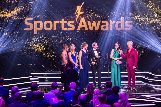 Sports Awards 2023Team des Jahres 2023Team Schweiz Frauen, TennisCopyright: SRF/Gian Vaitl