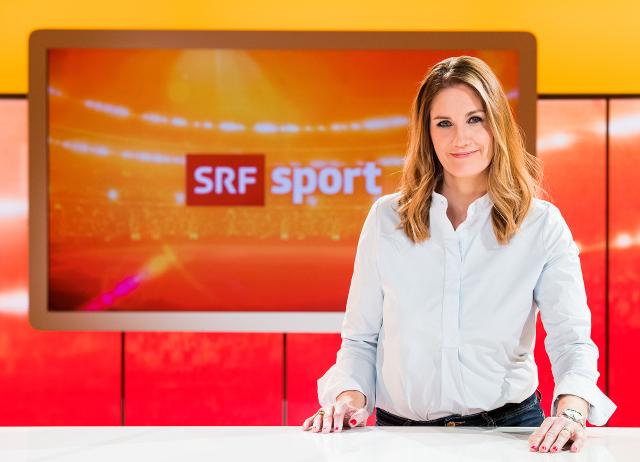 Daniela Milanese Moderatorin Sport 2018 Copyright: SRF/Oscar Alessio
