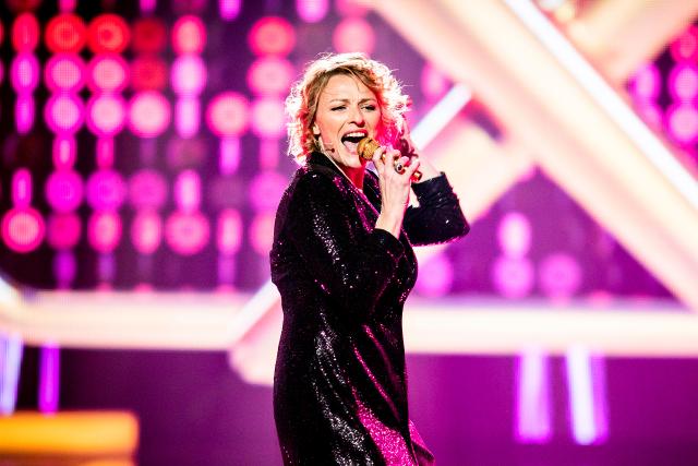 Hello Again! Die Pop-Schlager-ShowSusanne Kunz im Lip-Sync-Wettstreit2019Copyright: SRF/Mirco Rederlechner