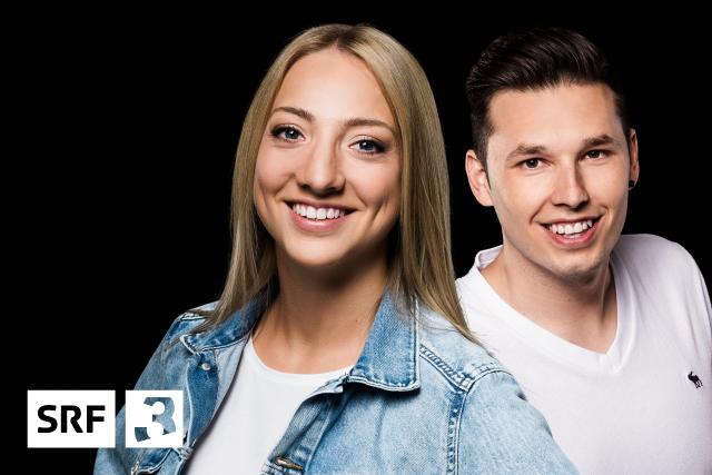 Anna Zöllig und Joël Grolimund Moderatoren Radio SRF 3 2019