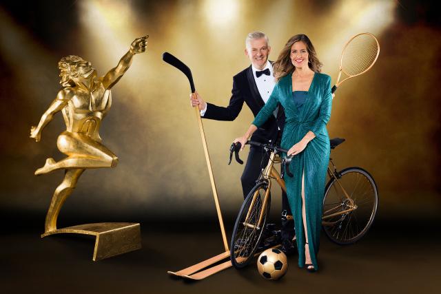 Sports Awards 2019 Die Moderatoren Rainer Maria Salzgeber und Sandra Studer