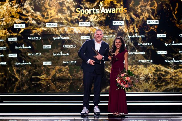 Sports Awards 2019Christian Stucki und Mujinga KambundjiSportler und Sportlerin des JahresCopyright SRF/Valeriano Di Domenico