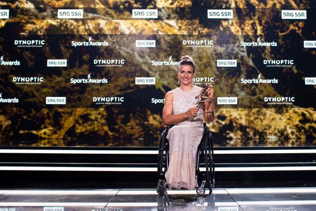 Sports Awards 2019Manuela SchärParalympischen Sportlerin des Jahres Copyright SRF/Valeriano Di Domenico