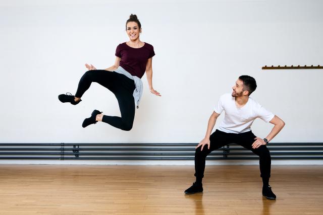 Darf ich bitten? 2020 Training von Bigna Silberschmidt und ihrem Tanzcoach Pitt-Alexander Wibawa