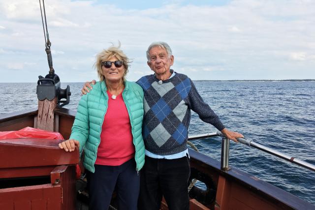 Meine fremde Heimat Polen Barbara Crole und Markus Wieser auf der Ostsee